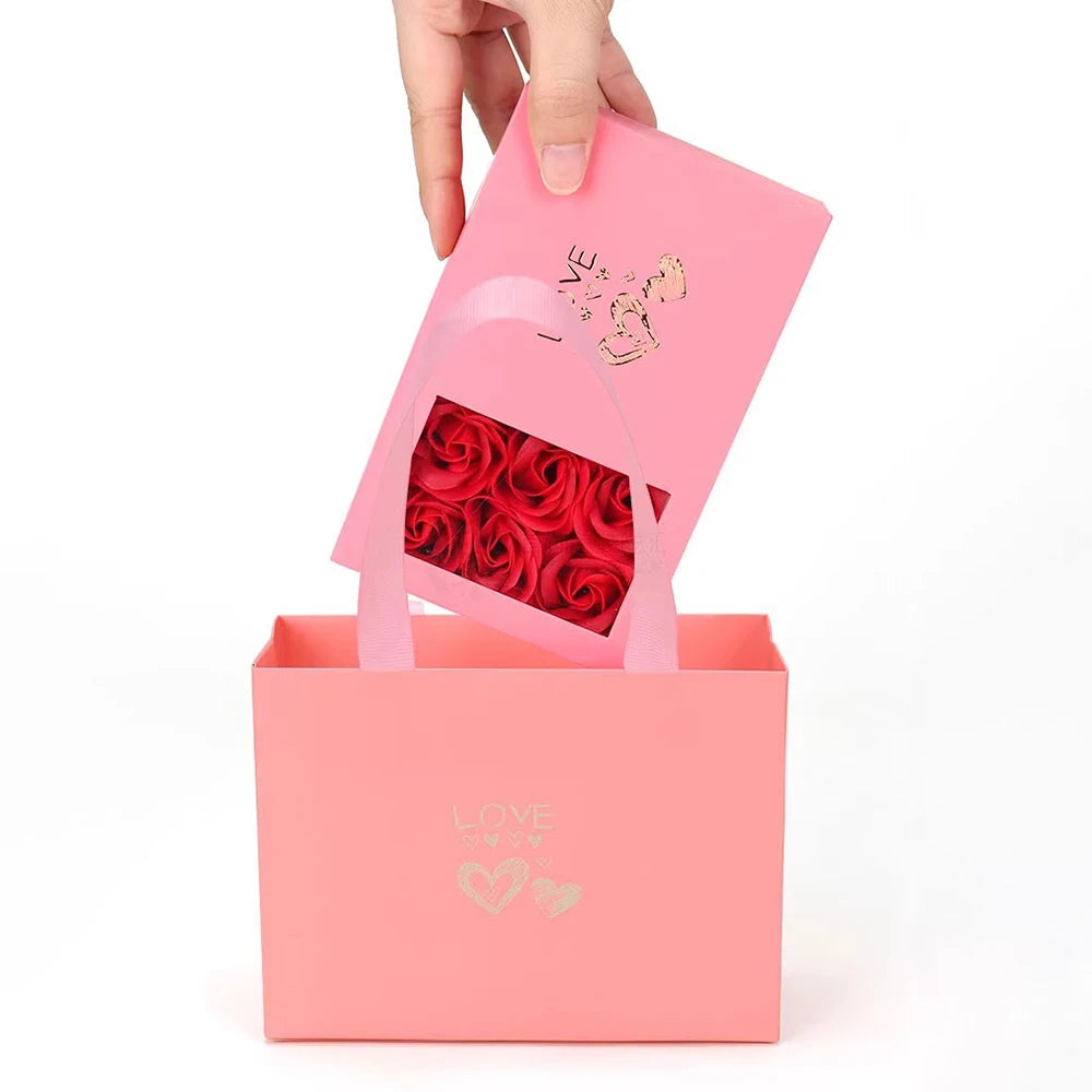 Romantische geschenkdoos met Rozen
