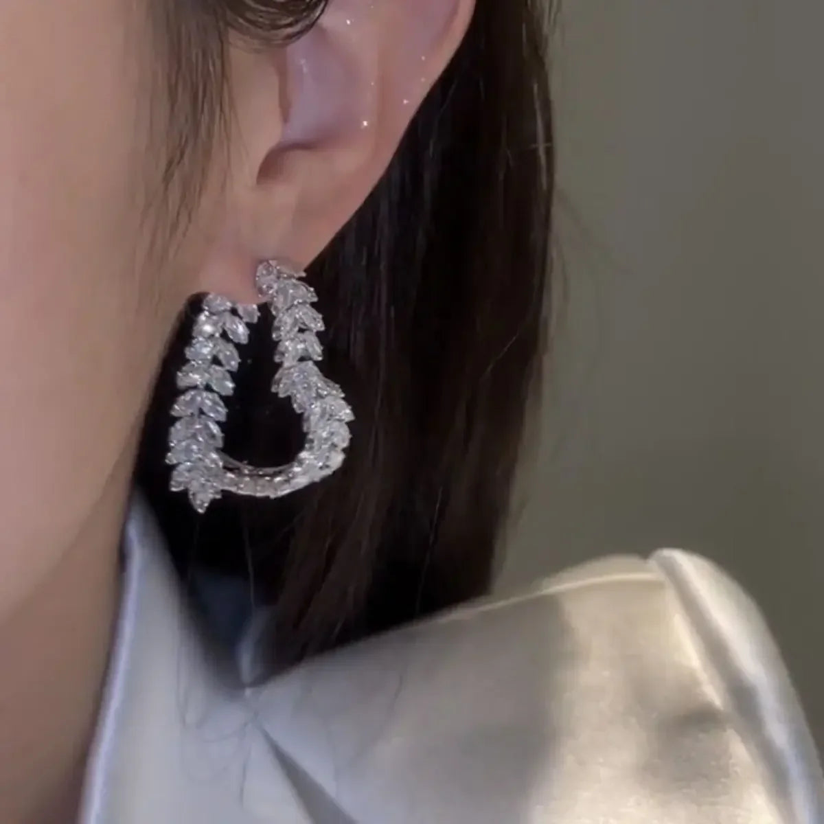 Celeste Coeur™ oorbellen — Luxe Hartvormige Zirconia Elegantie