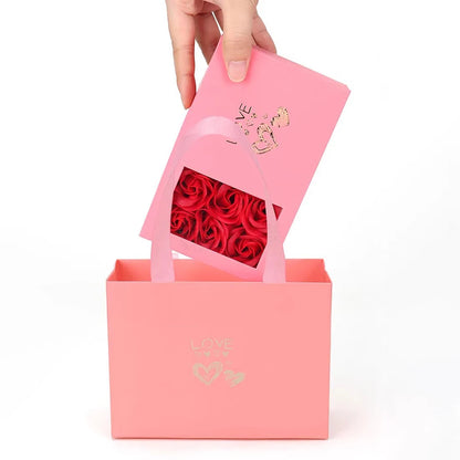 Romantische geschenkdoos met Rozen