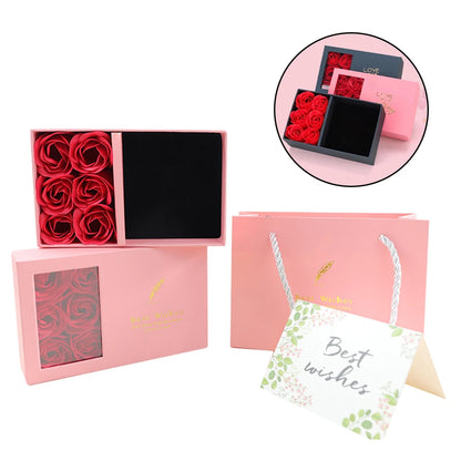 Romantische geschenkdoos met Rozen